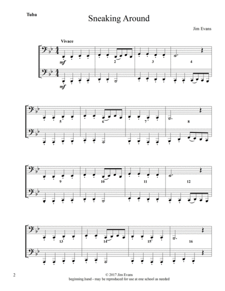 Elementary Duets Volume 1 For Tuba Page 2