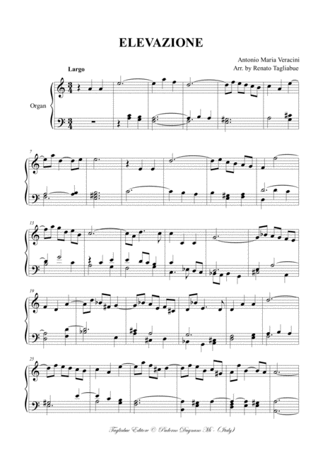 Elevazione Veracini For Organ Page 2