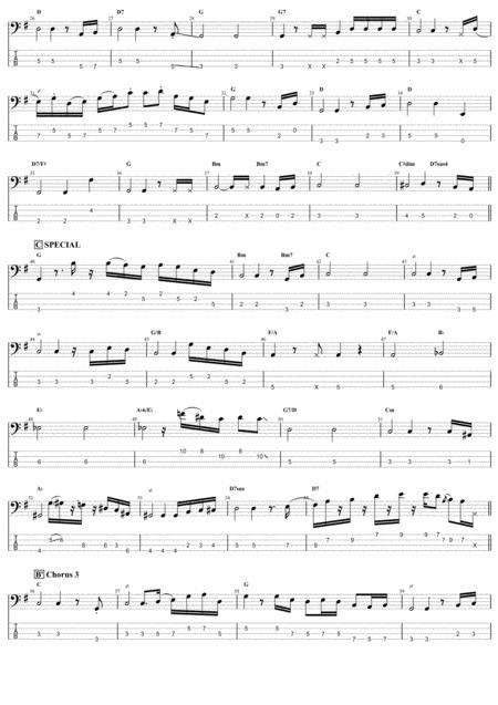 Elton John Nikita Complete And Accurate Bass Transcription Whit Tab Page 2