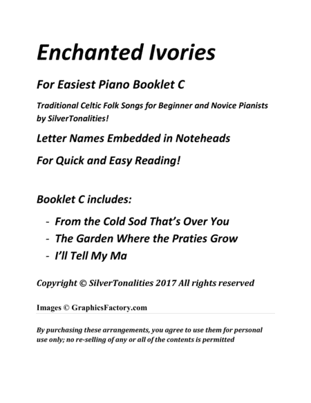 Enchanted Ivories For Easiest Piano Booklet C Page 2