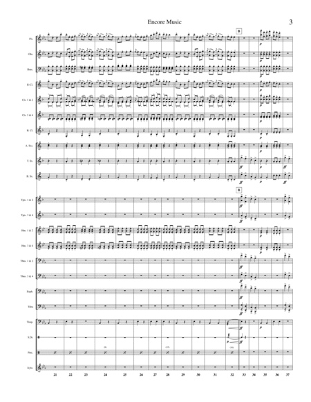 Encore Music Can Can From Orpheus In The Underworld For Concert Band Page 2