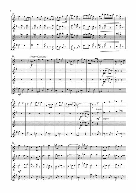 English Folk Song Suite Saxophone Quartet Score And Parts Page 2