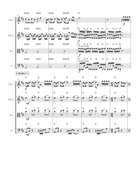 Every Little Thing She Does Is Magic For String Quartet Page 2