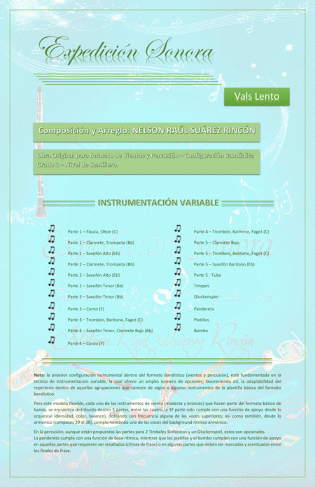 Expedicin Sonora Score Flex Band Page 2