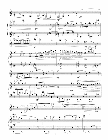 Explorations For Clarinet And Piano Score And Part Page 2