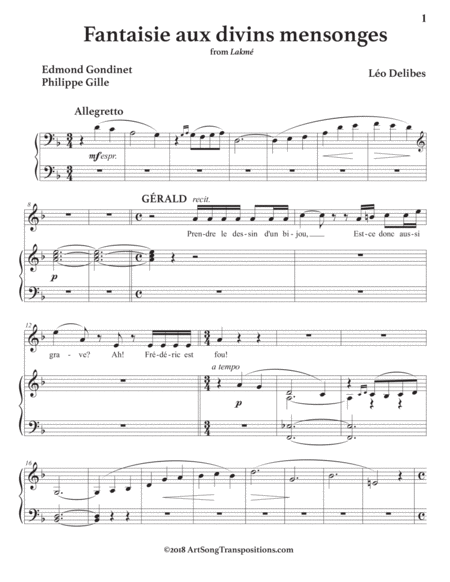 Fantasie Aux Divins Mensonges F Major Page 2