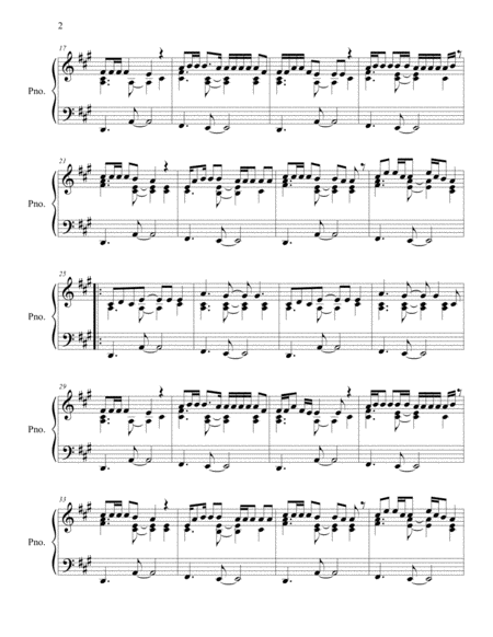 Fast Car Piano Solo Page 2