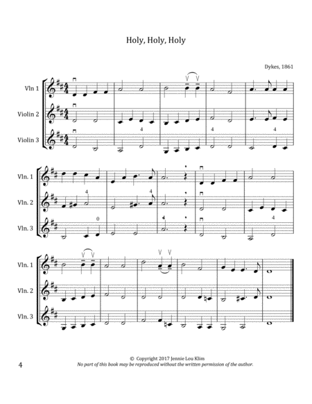 Favorite Hymns For Three Violins Page 2