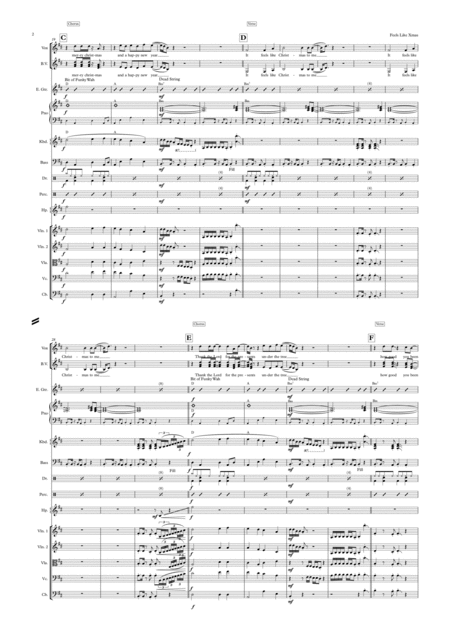 Feels Like Christmas Vocal With Rhythm Section And Strings Key Of Bm Page 2