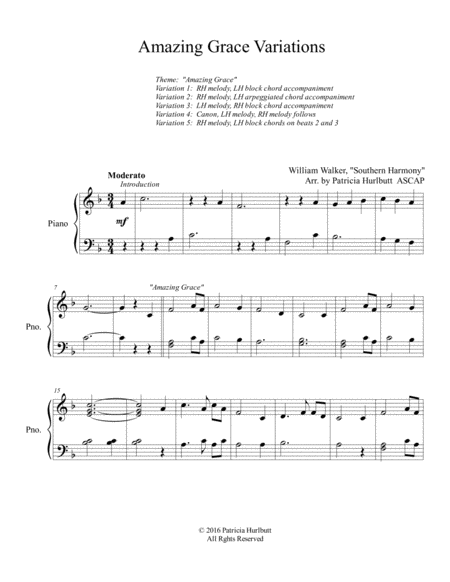 Five Hymns For Solo Piano Page 2