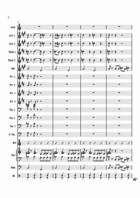 Flubby Boogie Original Piano Solo Page 2