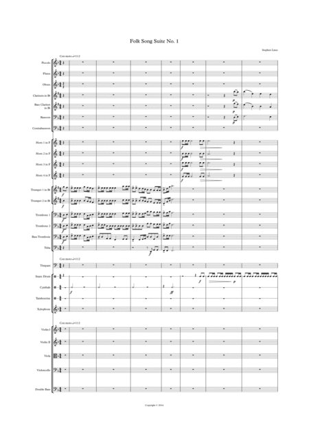 Folk Song Suite No 1 Page 2