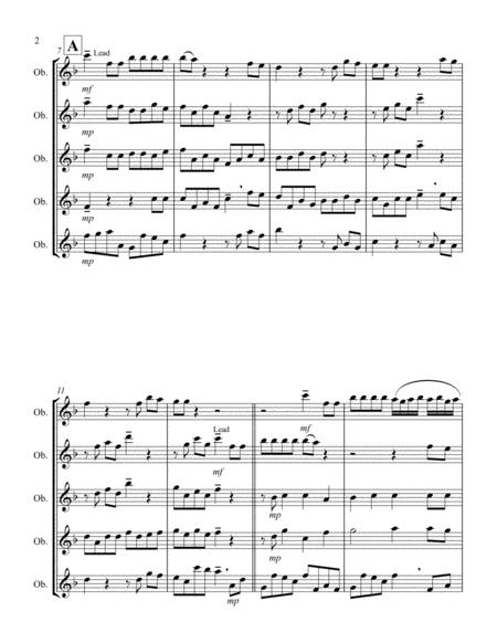 For Unto Us A Child Is Born From Messiah F Oboe Quintet Page 2