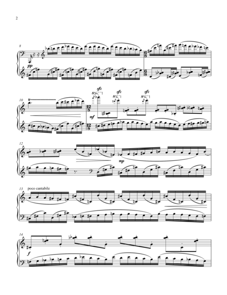 Four Metaphysical Etudes Book I Page 2