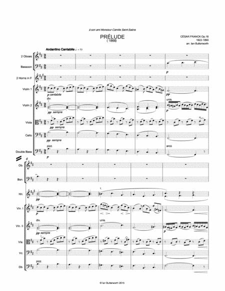 Franck Prlude Op 18 For Chamber Orchestra Page 2