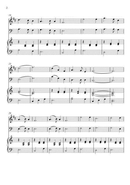 Franz Gruber Silent Night Soprano Saxophone And Trombone Duet Page 2