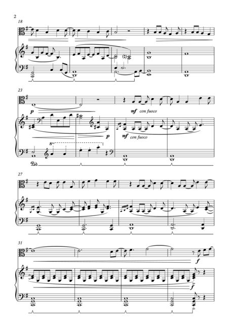 Frozen Let It Go For Viola Piano Including Part Score Page 2