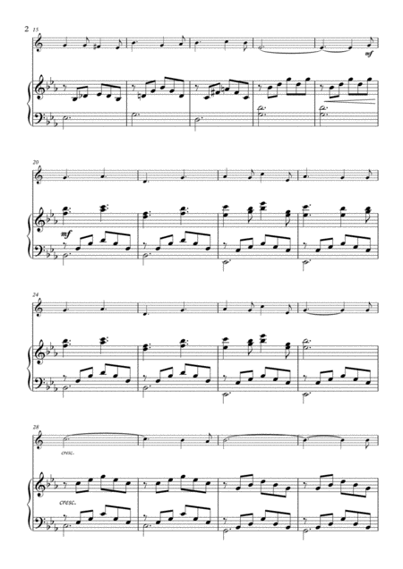 Fugue In A Minor For Solo Piano Page 2