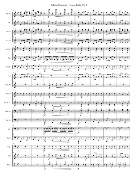 Furioso Polka Extra Score Page 2