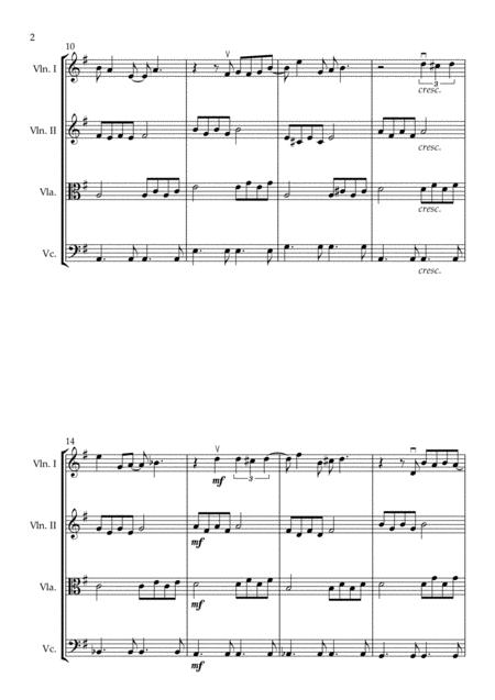 God Only Knows By The Beach Boys For String Quartet Page 2