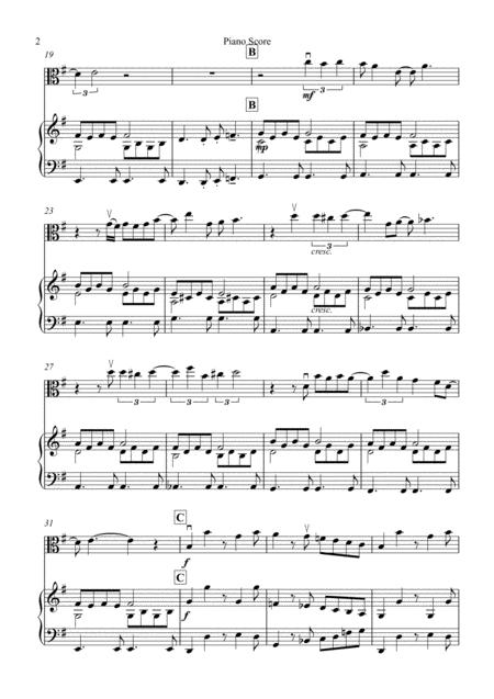 God Only Knows For Viola And Piano Page 2