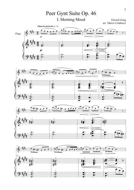 Grieg Peer Gynt Suite No 1 Op 46 Page 2