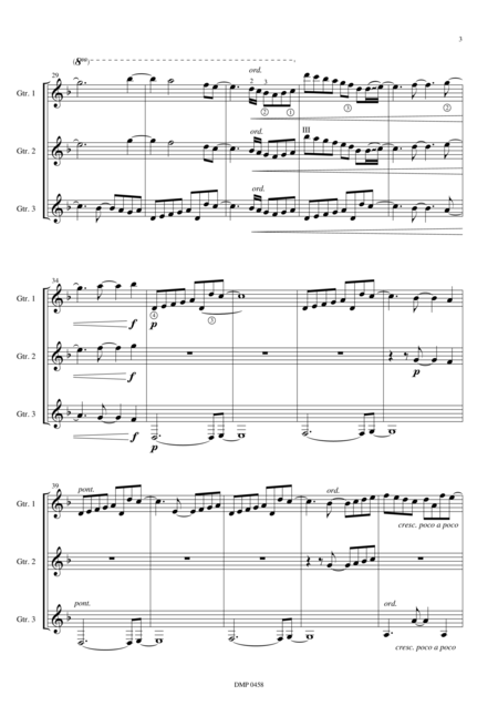 Guitar Trio Campanella Score Page 2