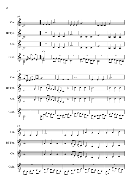 Guitar Trio I Mov Moderato Page 2