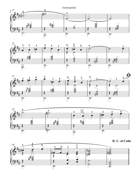 Gymnopedie No 1 Satie Page 2