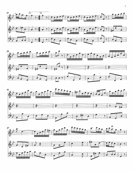 Handel Harp Concerto Bb 3rd Movement Page 2