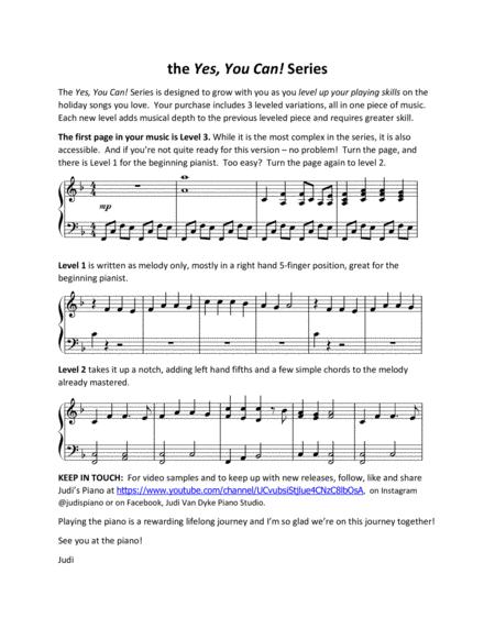 Hark The Herald Angels Sing 3 Leveled Arrangements Page 2