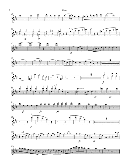 Haydn Symphony 104 London In D Major Parts Page 2