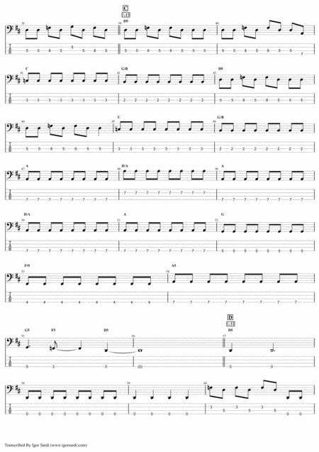 Headlong Queen John Deacon Complete And Accurate Bass Transcription Whit Tab Page 2