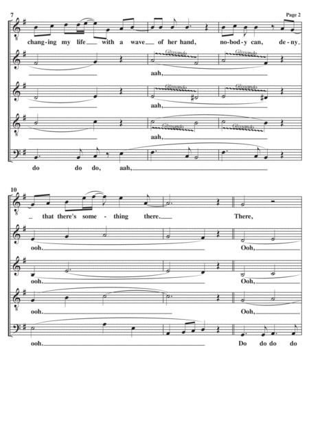 Here There And Everywhere A Cappella Page 2