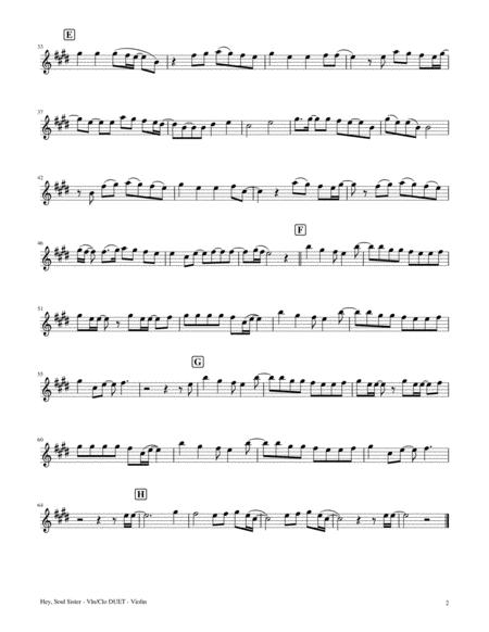 Hey Soul Sister Violin Cello Duet Page 2