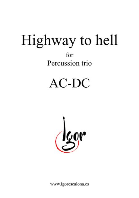 Highway To Hell Ac Dc Percussion Trio Page 2