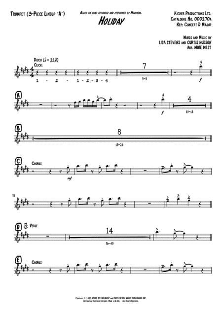 Holiday 3 Piece Brass Section A Page 2