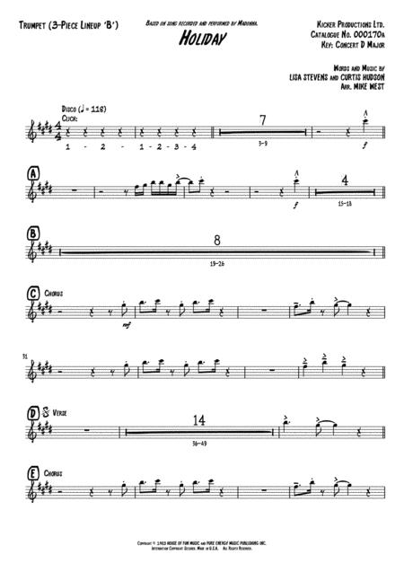 Holiday 3 Piece Brass Section B Page 2