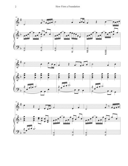 How Firm A Foundation Piano Trumpet Page 2