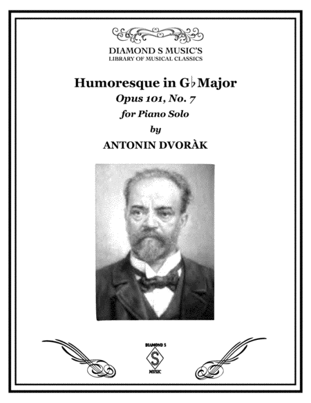 Humoresque In Gb Major Op 101 No 7 Antonin Dvorak Piano Solo Page 2