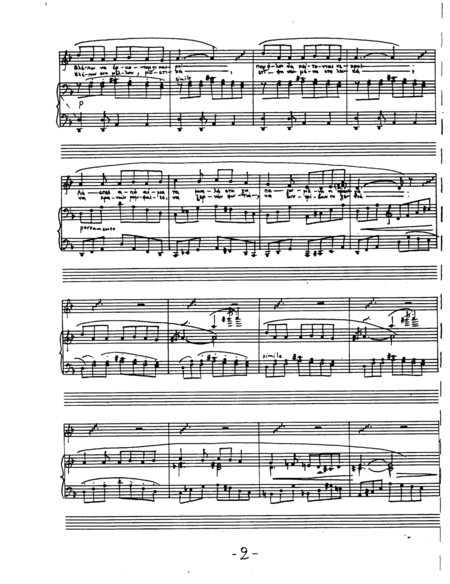 Hurts Satb Lead Vocal Page 2
