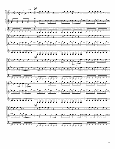 I Gotta Feeling Trio Guitar Score Page 2