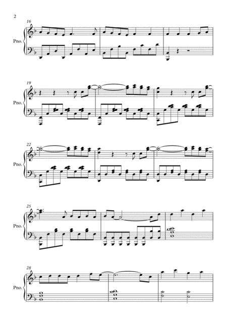 I Knew You Were Trouble Piano Page 2