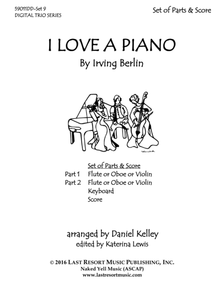 I Love A Piano For C Instruments And Piano Trio Page 2