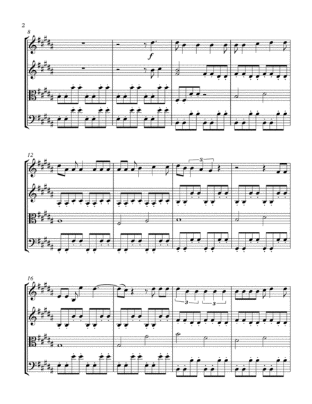 I M Yours For String Quartet Page 2