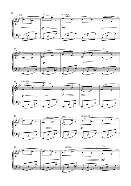 Il Fuggitivo By Raff For Piano Solo Page 2