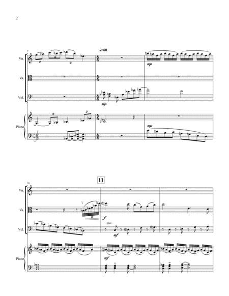 In The Land Of Wonder Wander For Piano Quartet Page 2