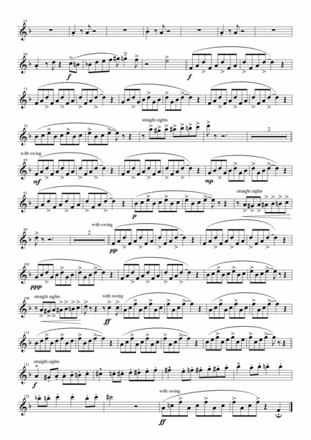 In The Mood For Saxophone Quartet Page 2