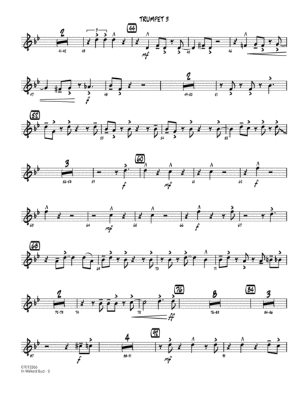 In Walked Bud Arr Mark Taylor Trumpet 3 Page 2