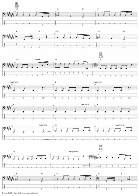 Innuendo Queen John Deacon Complete And Accurate Bass Transcription Whit Tab Page 2